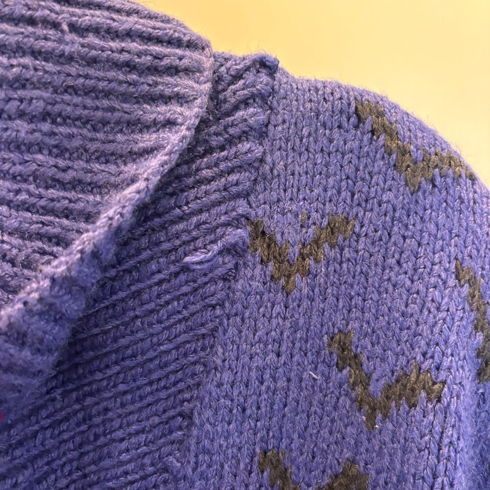 Vintage Tony Lambert Indian Sweater - Picture 7 of 7